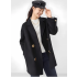 JUZUI Suit Collar Shape Coat