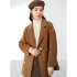 JUZUI Suit Collar Shape Coat